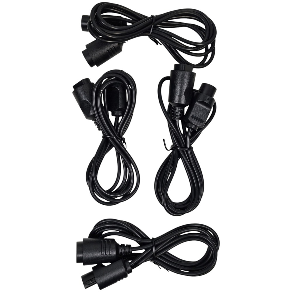Nintendo 64 N64 Controller Extension Cable Cord (x4 Pack)